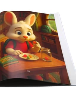 Inside spread - Benny learning willpower