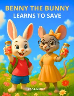 Benny the Bunny Learns to Save - Front Cover